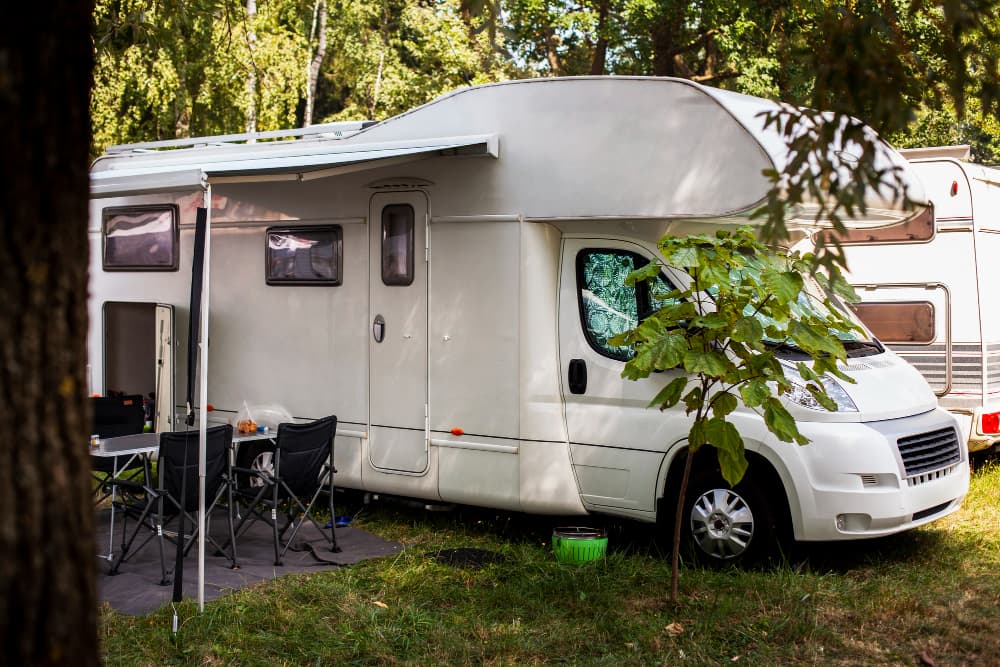 bivouac en camping car