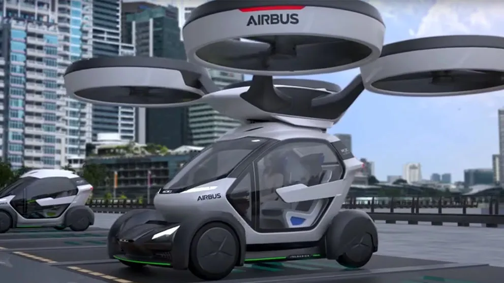 voiture volante airbus